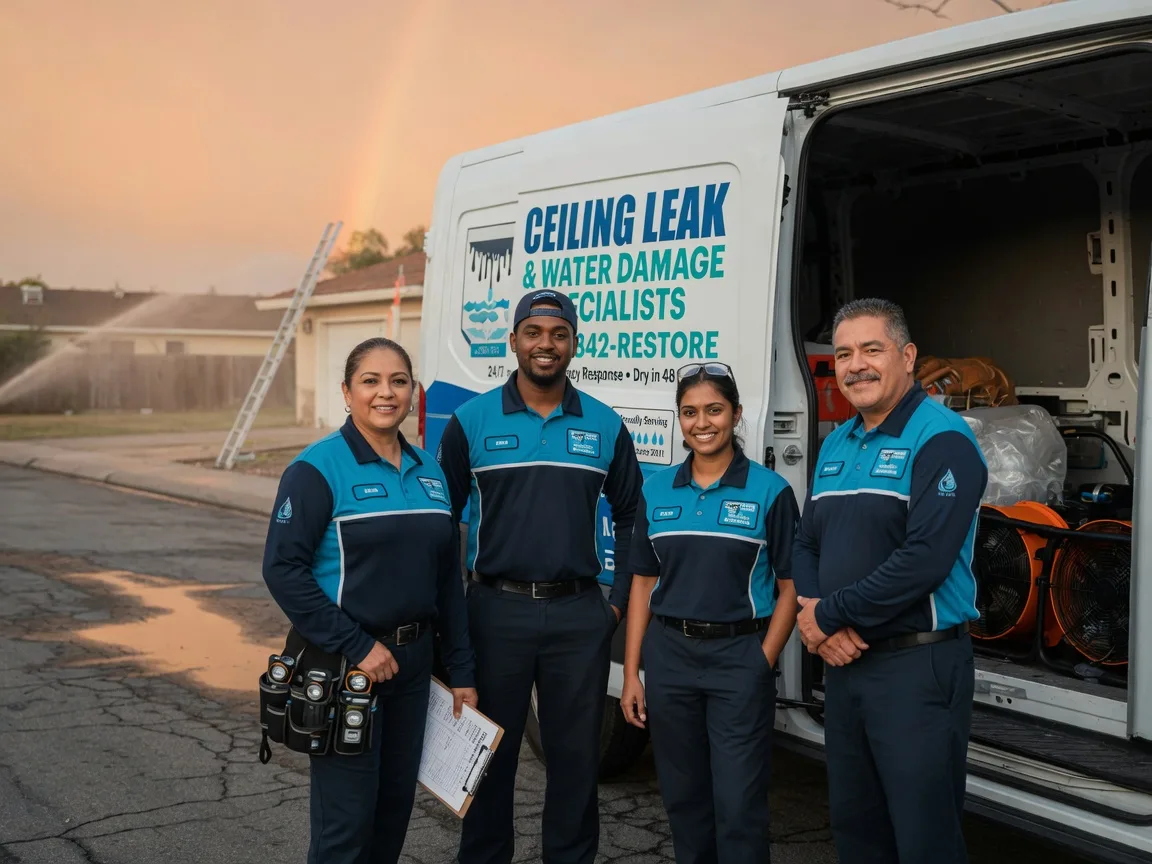 Ceiling Leak Cleanup company in Robertson, WY